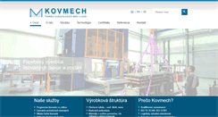 Desktop Screenshot of kovmech.sk